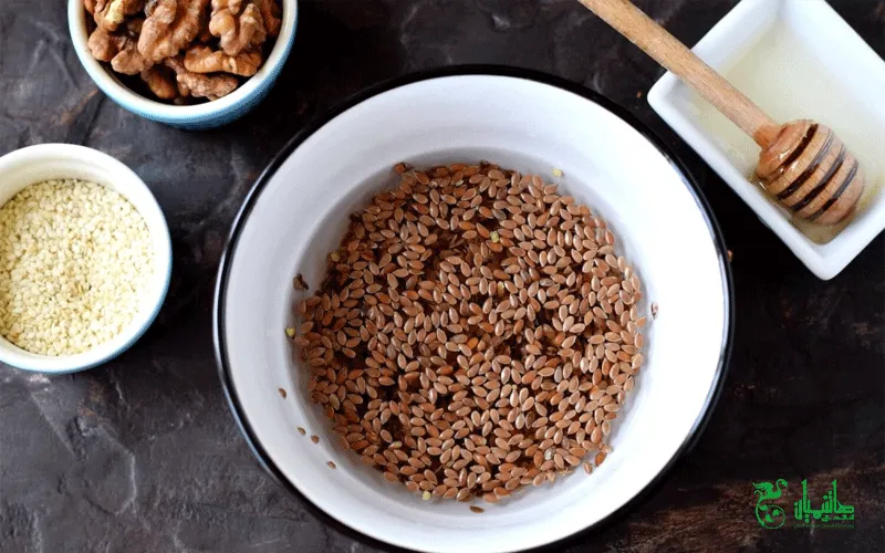 بذر کتان درجه یک و اعلا در عطاری هاشمیان