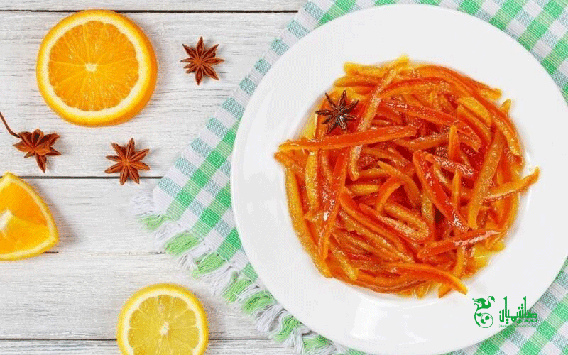 خلال پرتقال در عطاری هاشمیان