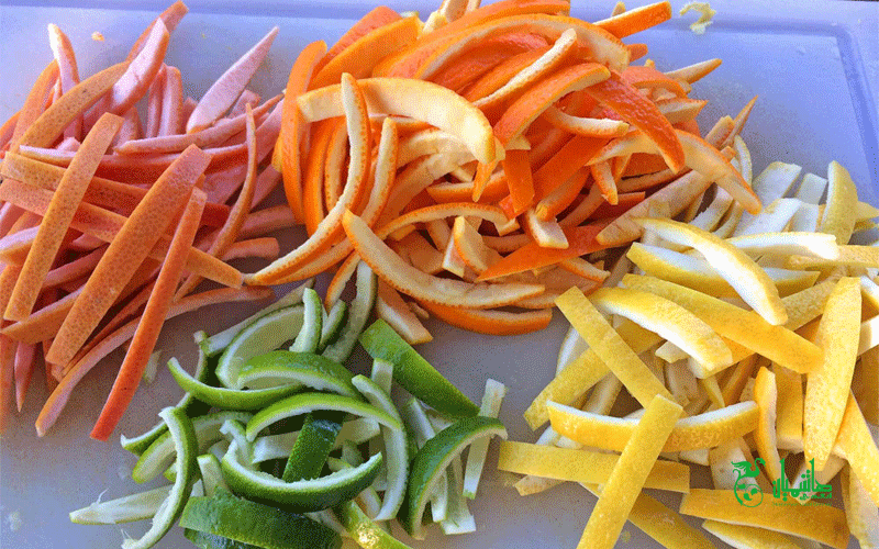 خلال پرتقال در عطاری هاشمیان