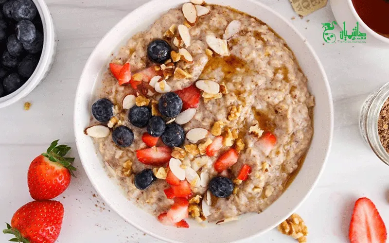 اوتمیل خوش طعم با جو دوسر پرک اعلا در عطاری هاشمیان