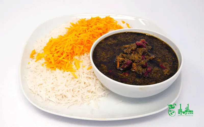 تهیه قرمه سبزی خوشمزه با ادویه قرمه سبزی عطاری هاشمیان