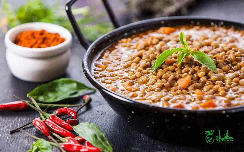 عدسی غذای محبوب