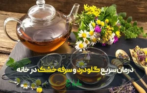 درمان سریع گلودرد و سرفه خشک در خانه | معرفی قوی‌ترین دمنوش‌های زمستانی